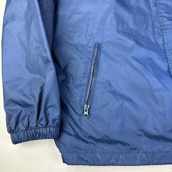 Gap Full Zip Windbreaker Jacket Navy Blue Size XL Rain Jacket‎ - Picture 2 of 11